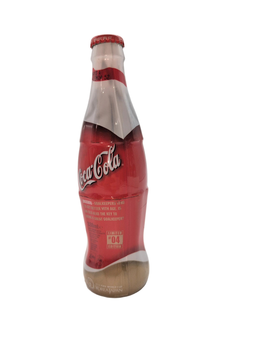 2002 FIFA WORLD CUP LIMITED EDITION #04 COCA-COLA BOTTLE
