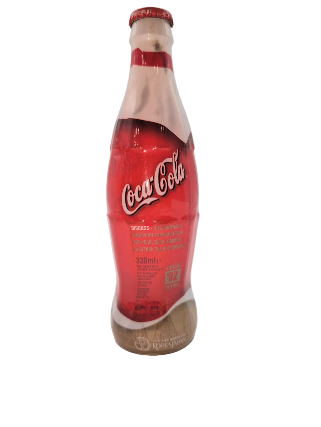 2002 FIFA WORLD CUP LIMITED EDITION #02 COCA-COLA BOTTLE
