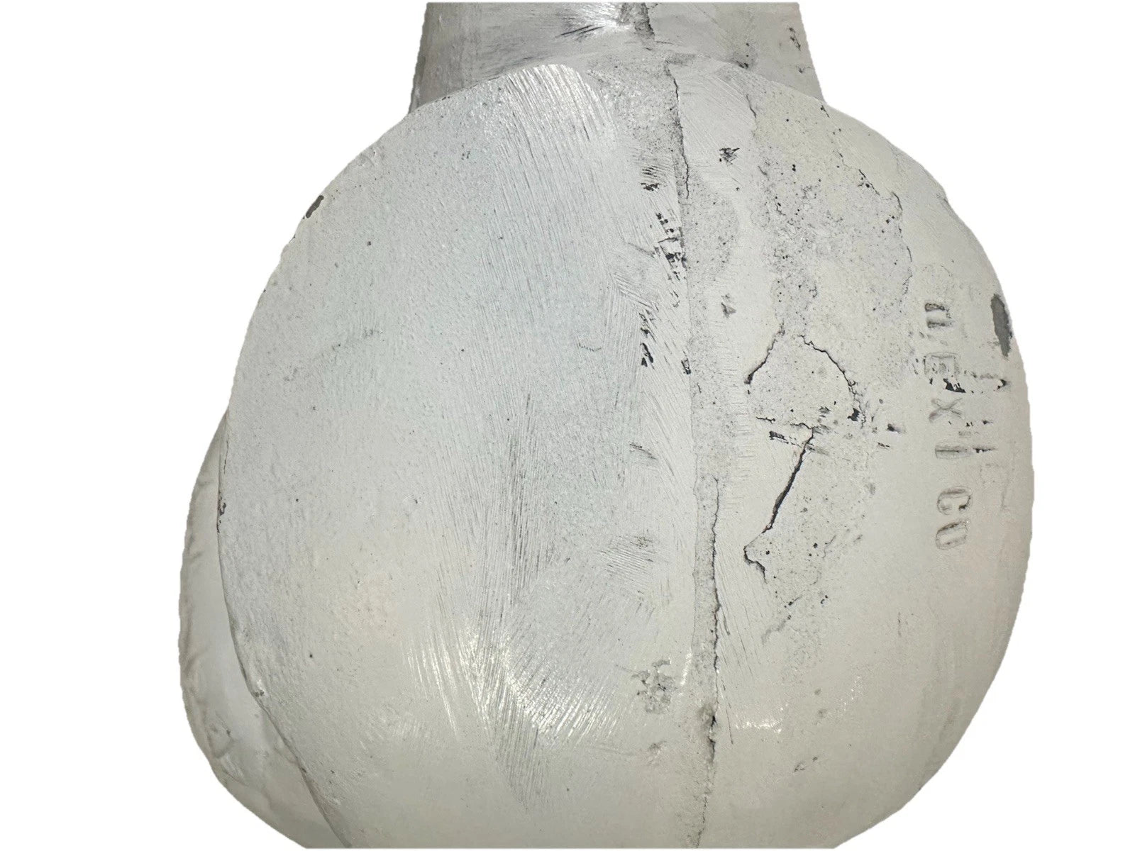 White Painted Cast Iron Eagle